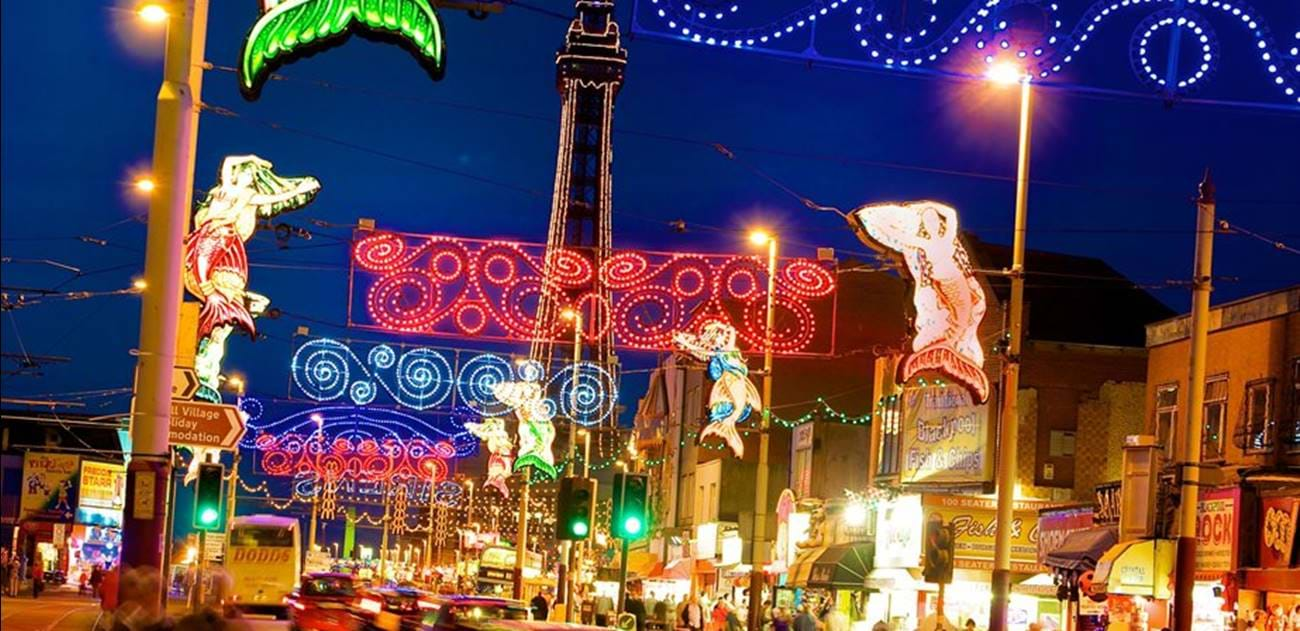 blackpool illuminations tower