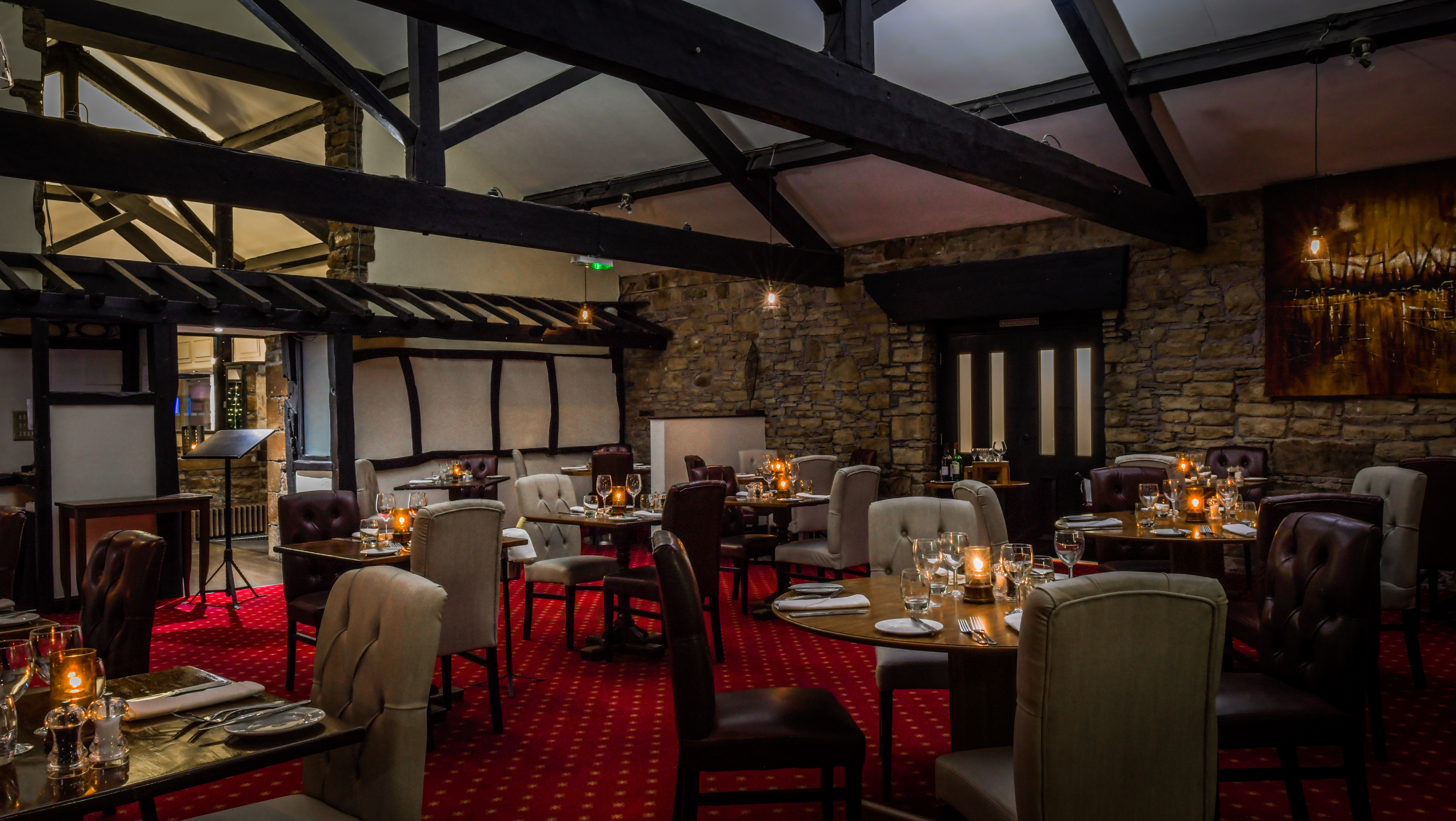 The Courtyard Restaurant Bolton Last Drop Village Hotel